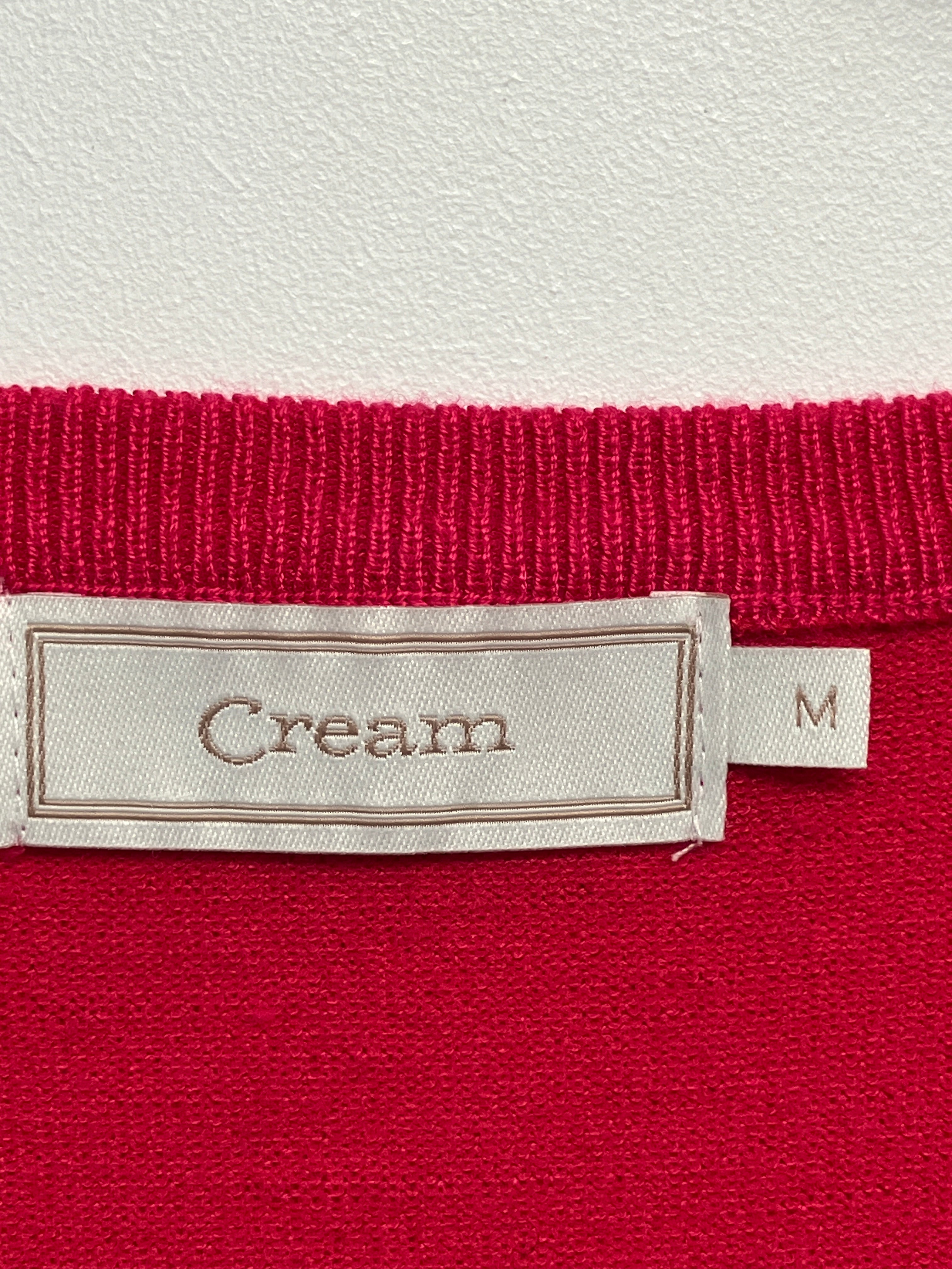 Cream Bluse